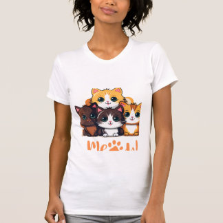 T-shirt chatons pour