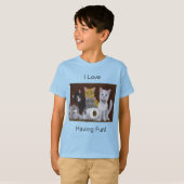 T-shirt 'Chatons s'amusant' (Devant entier)