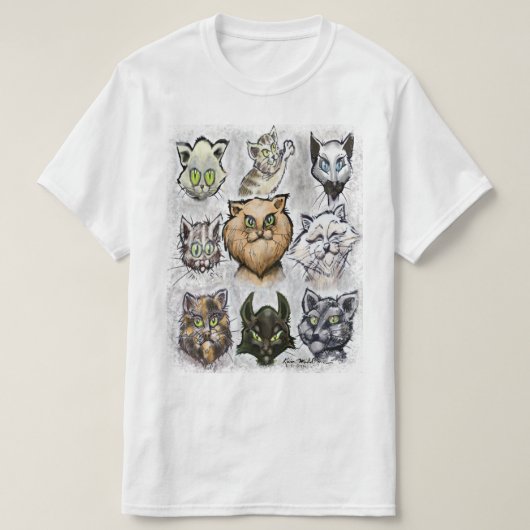 T-shirt Chats (Design devant)