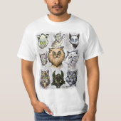 T-shirt Chats (Devant)
