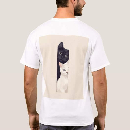 T-shirt chats (Dos)