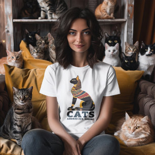T-shirt Chats - adorés depuis 3000BC