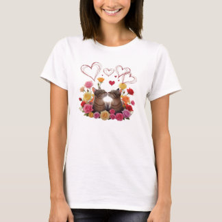 T-shirt Chats Amour