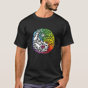 T-shirt Chats Animaux Animaux Chat Animaux Animaux Yin Et