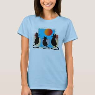 T-shirt Chats au soleil