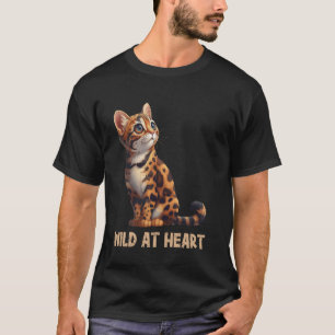 T-shirt Chats Bengales SAUVAGES DE NATURE Amoureux des Cha