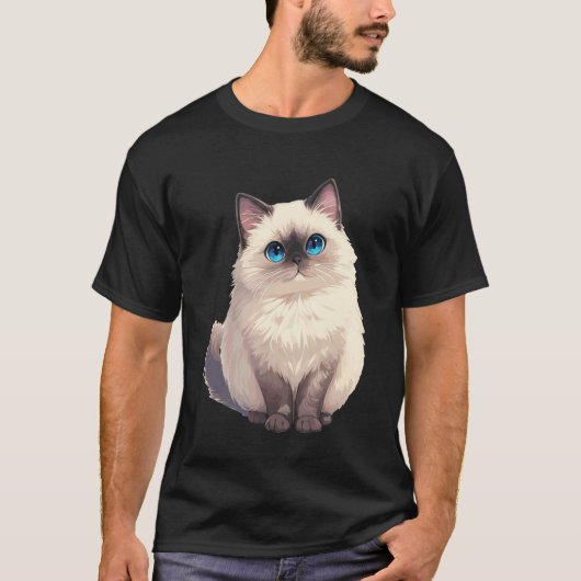 T-shirt Chats Birmans Chat Birman (Devant)