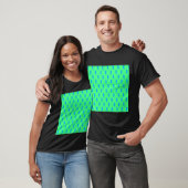 T-shirt Chats bleus fantaisistes Fun Forever Lime vert (Unisexe)