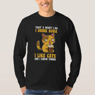 T-shirt Chats Boba Tea Bubble Tea