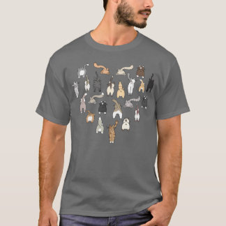 T-shirt Chats Buttaholy Funny Chat Butt Crazy Chat Cadeaux