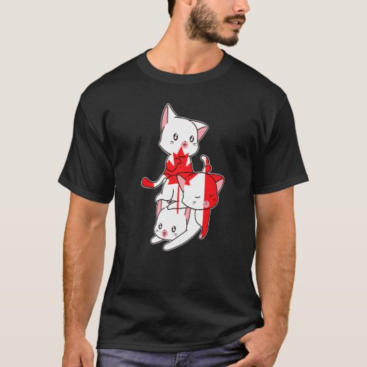 T-shirt Chats Canada Canadiens Canada (Devant)
