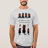 T-shirt Chats chanceux, Louis Wain (Devant)