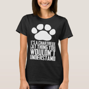 T-shirt chats Chartreux Chartreux chaton Chartreux