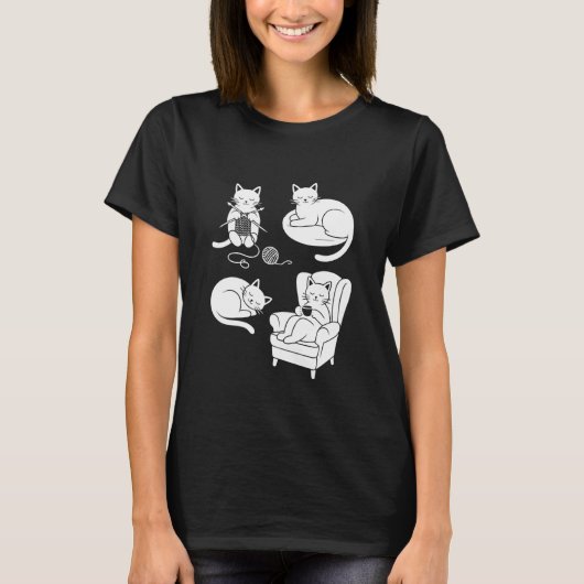 T-shirt Chats Coquets (Devant)