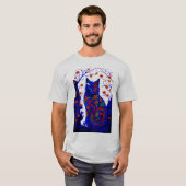 T-shirt chats coréens (Devant entier)