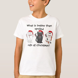 T-shirt Chats corrompus de Noël