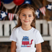 T-shirt Chats Dames de chat pour Kamala Harris Vote 2024