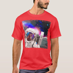 T-shirt Chats Dans L'Astral Spatial Design Cosmique Astron