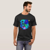 T-shirt Chats dans l'espace (Devant entier)