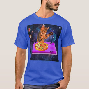T-shirt Chats Dans L'Espace - Astral Design Cosmique Astro