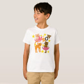 T-shirt Chats dansants (Devant entier)