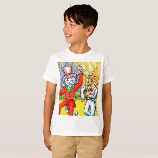 T-shirt Chats dansants (Devant entier)