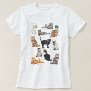 T-shirt Chats Dapper