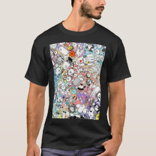 T-shirt Chats de combat