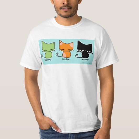 T-shirt Chats de Kawaii (Devant)