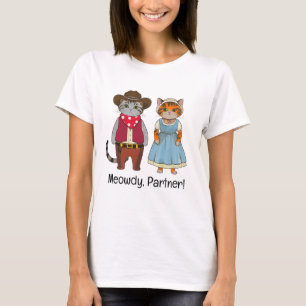 T-shirt Chats de l'ouest sauvage, ouest historique