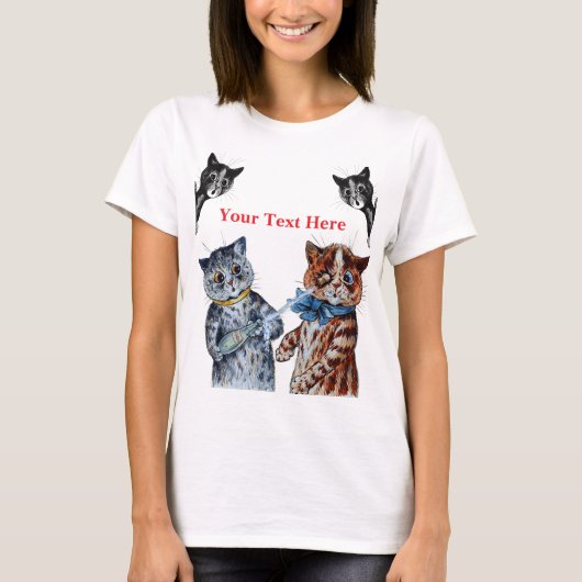 T-shirt Chats de Louis Wain 2 (Devant)