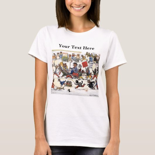 T-shirt Chats de Louis Wain 2 (Devant)