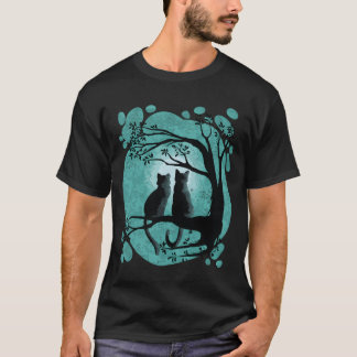 T-shirt Chats de Lune