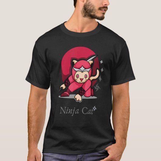 T-shirt Chats de Ninja (Devant)