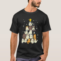 Chats de Noël amusants arbre de Noël