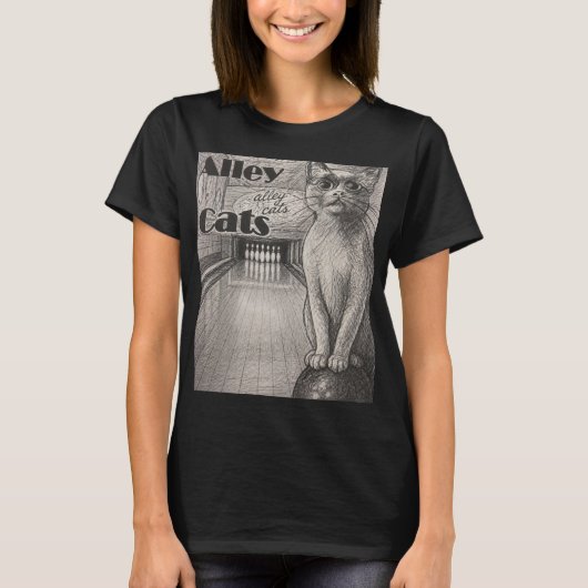 T-shirt Chats de ruelle (Devant)