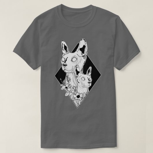 T-shirt Chats de Sphynx (Design devant)