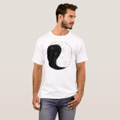 T-shirt Chats de Yin Yang (Devant entier)