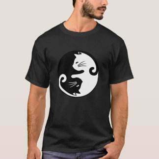 T-shirt Chats de Yin yang