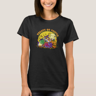 T-shirt Chats d'Halloween Trick Or Treat