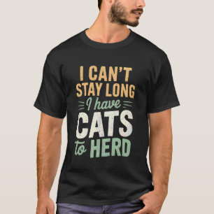 T-shirt Chats drôles à rassembler Humour de chat Hommes Fe