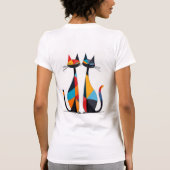 T-shirt Chats en amour (Dos)