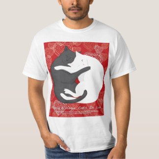 T-shirt Chats en amour : Paulie & Angie
