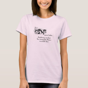 T-shirt Chats en lambeaux : Haiku - Hanes ConfortSoft T-Sh