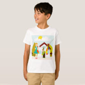 T-shirt Chats en train de sécher (Devant entier)