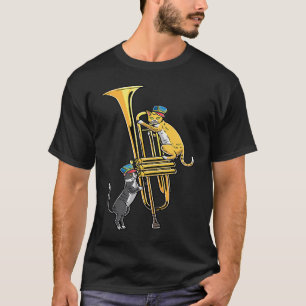 T-shirt Chats en trompette Instrument Trumpet Player Trump
