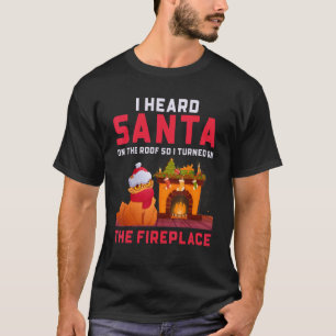 T-shirt Chats ennuyés de Noël déteste le Père Noël