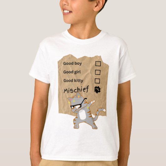 T-shirt Chats espiègles (Devant)
