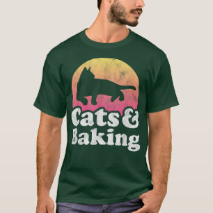 T-shirt Chats et boulangeries Chat et cuire T-