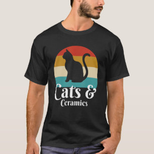 T-shirt Chats et céramiques